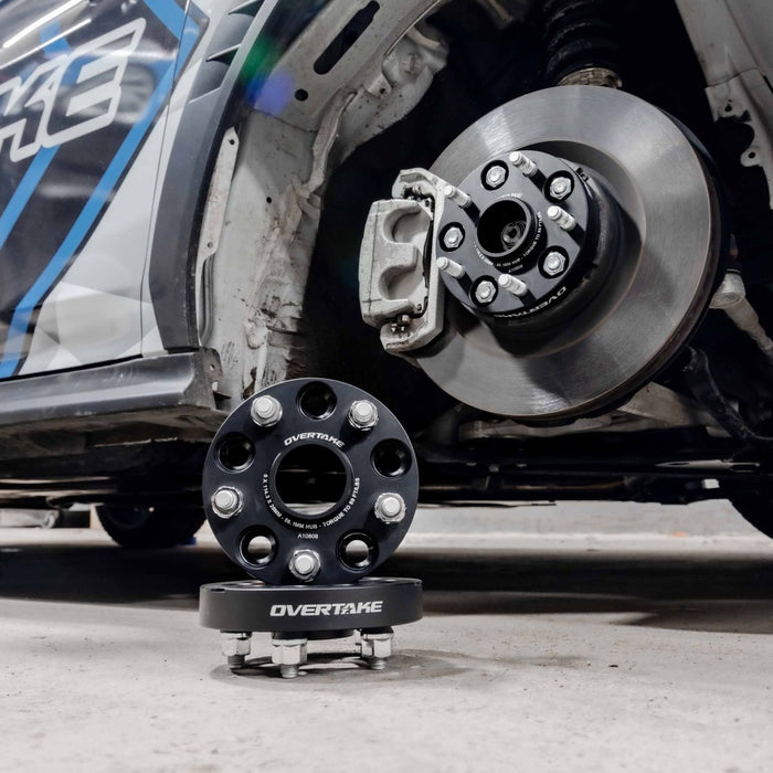 Overtake Wheel Spacer Pair 25mm 5x114.3 - A10809 - Subimods.com