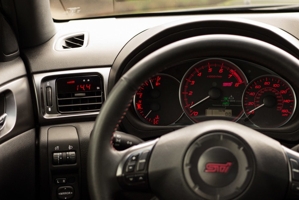 P3 Gauges Multi-Function Analog Vent Gauge 2008-2014 WRX / 2008-2014 STI - LAP3S7SX - Subimods.com