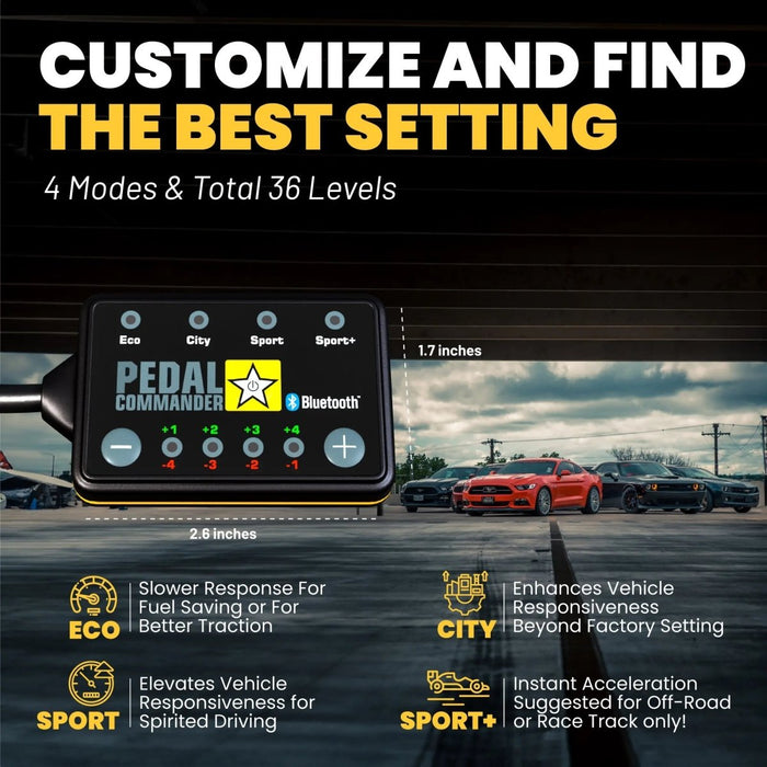 Pedal Commander Bluetooth Throttle Response Controller Most Subaru Models - PC63 - Subimods.com
