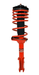 Pedders SportsRyder Rear Right Strut Ezifit 2005 - 2007 STI - 909155R - Subimods.com
