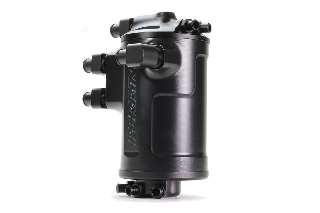 Perrin Air Oil Separator V2 Black 2002 - 2021 WRX / 2004 - 2021 STi - PSP-ENG-620BK - Subimods.com