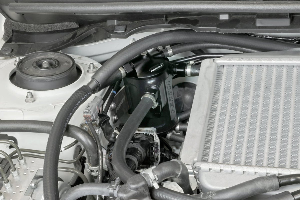 Perrin Air Oil Separator V2 Black 2002 - 2021 WRX / 2004 - 2021 STi - PSP-ENG-620BK - Subimods.com