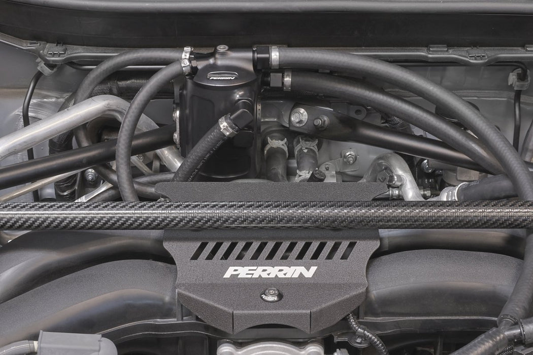 Perrin Air Oil Separator V2 Black 2013 - 2024 BRZ / FRS / 86 - PSP-ENG-624BK - Subimods.com