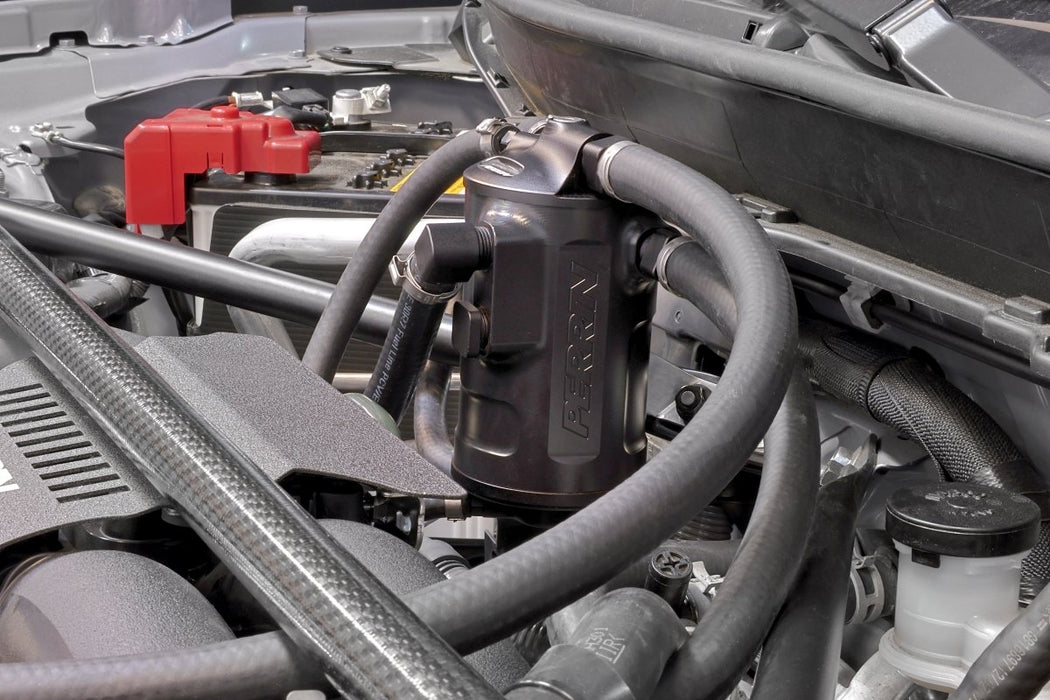 Perrin Air Oil Separator V2 Black 2013 - 2024 BRZ / FRS / 86 - PSP-ENG-624BK - Subimods.com