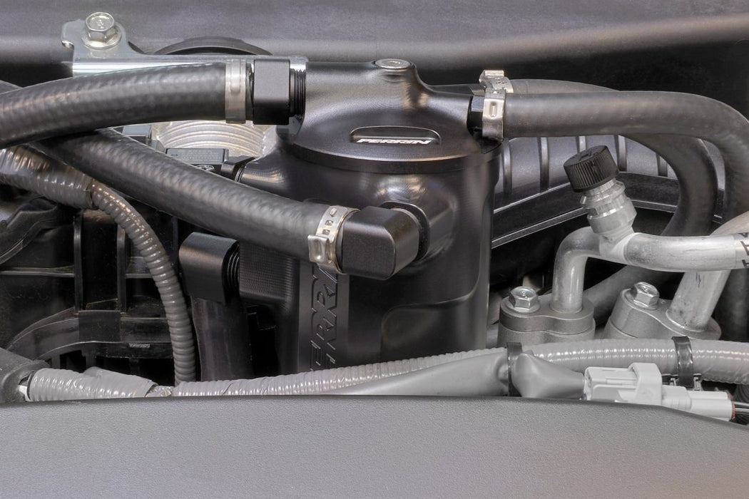Perrin Air Oil Separator V2 Black 2022 - 2025 Legacy XT / Outback XT - PSP-ENG-623BK - Subimods.com