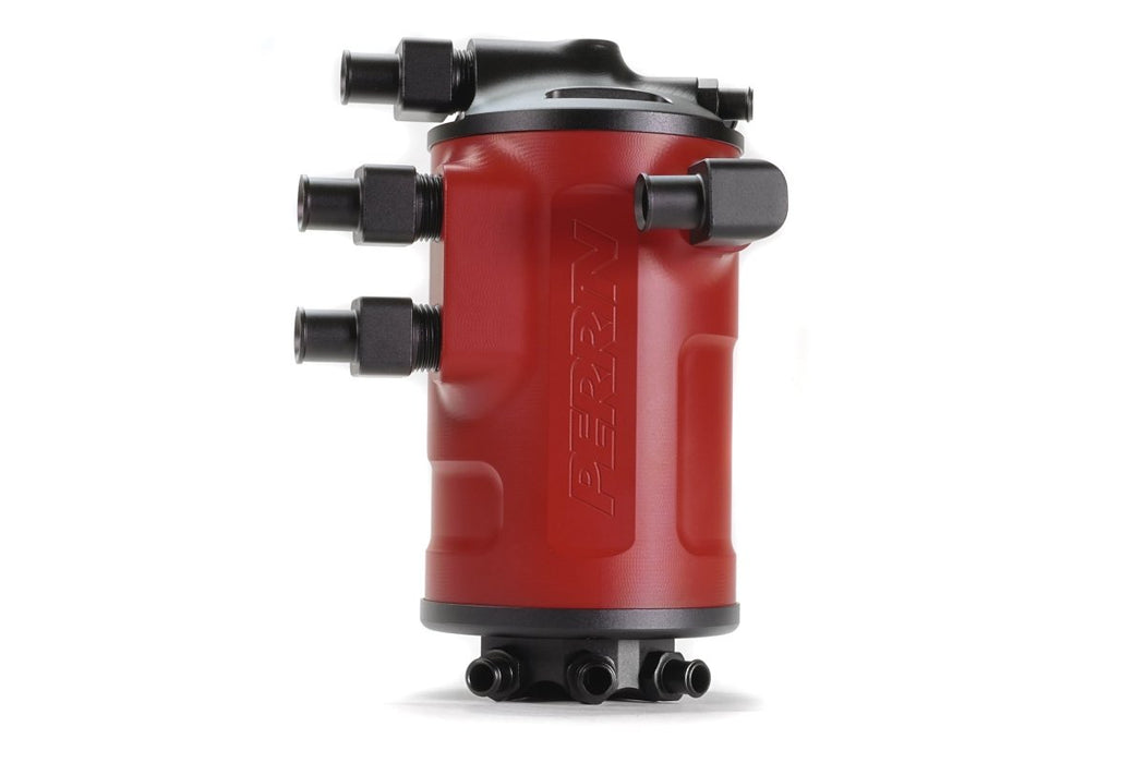Perrin Air Oil Separator V2 Red 2002 - 2021 WRX / 2004 - 2021 STi - PSP-ENG-620RD - Subimods.com