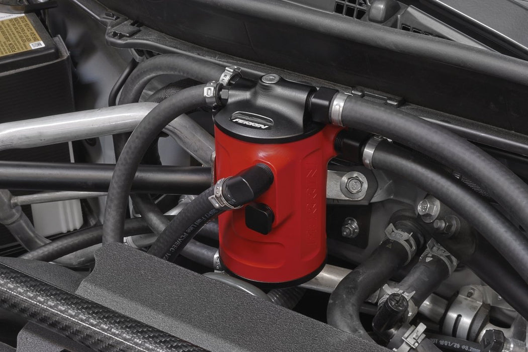Perrin Air Oil Separator V2 Red 2013 - 2024 BRZ / FRS / 86 - PSP-ENG-624RD - Subimods.com