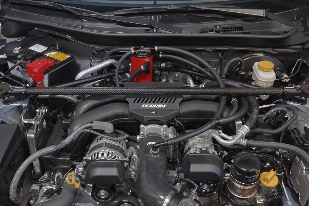 Perrin Air Oil Separator V2 Red 2013 - 2024 BRZ / FRS / 86 - PSP-ENG-624RD - Subimods.com