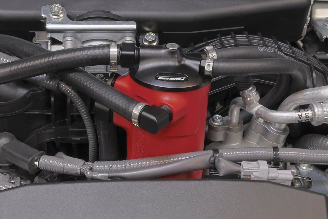Perrin Air Oil Separator V2 Red 2022 - 2025 Legacy XT / Outback XT - PSP-ENG-623RD - Subimods.com