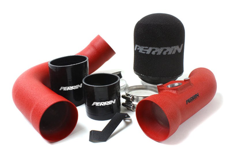 Perrin Cold Air Intake Red 2002 - 2007 WRX / 2004 - 2007 STI - PSP - INT - 301RD - Subimods.com