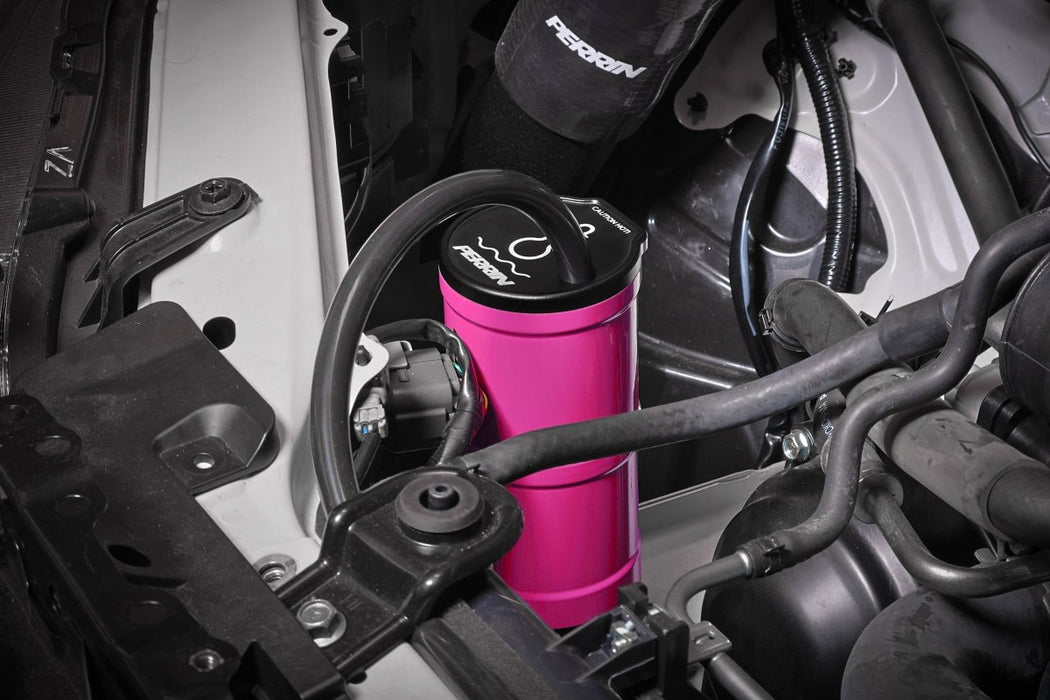 Perrin Coolant Overflow Tank Hyper Pink for WRX STI BRZ — Subimods.com