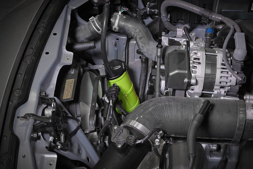 Perrin Coolant Overflow Tank Neon Yellow WRX STI BRZ — Subimods.com