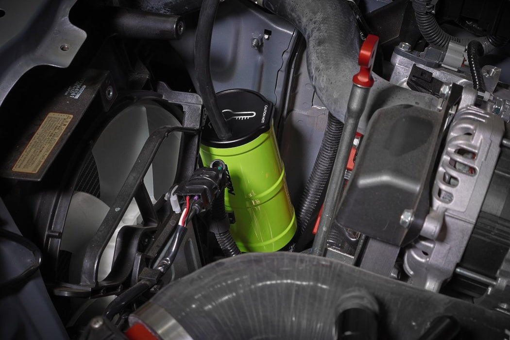 Perrin Coolant Overflow Tank Neon Yellow WRX STI BRZ — Subimods.com
