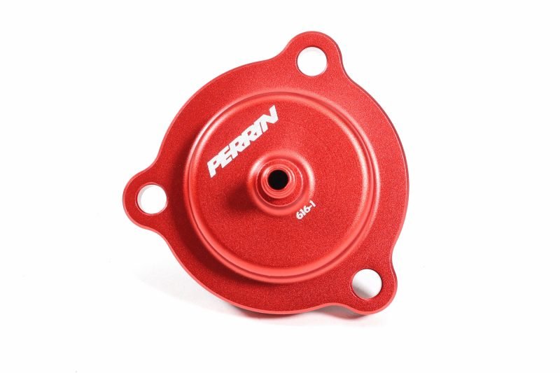 Perrin Diverter Valve Red 2022 - 2025 WRX / 2019 - 2025 Ascent / 2020 - 2025 Legacy XT / 2020 - 2025 Outback XT / 2022 - 2025 Outback Wilderness - PSP - TAC - 616RD - Subimods.com