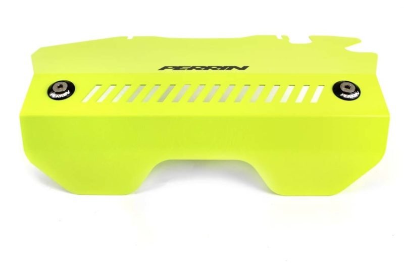 Perrin Engine Cover Kit Neon Yellow 2015 - 2021 WRX - PSP - ENG - 165NY - Subimods.com