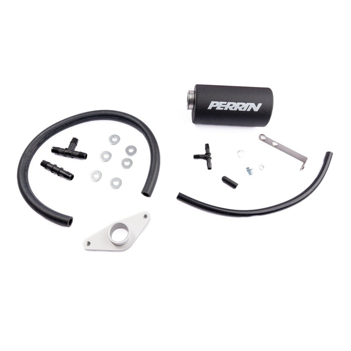 Perrin Front Mount Intercooler Boost Tubes Red w/ Black Silicone Couplers 2018 - 2021 STI - PSP-ITR-439-2RD/BK - Subimods.com