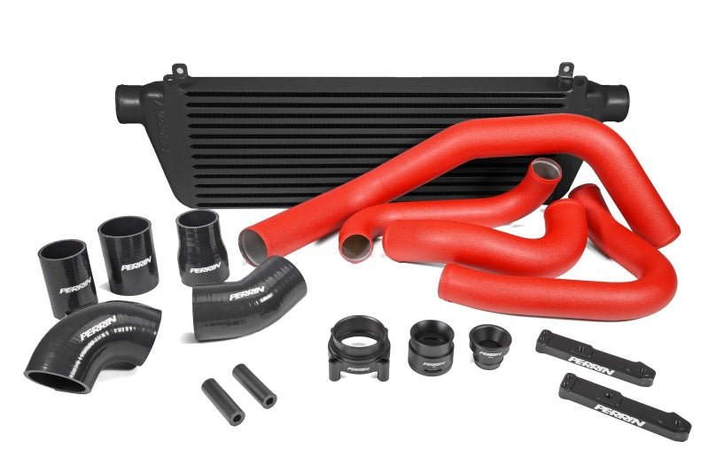 Perrin Front Mount Intercooler Kit 2022 - 2025 WRX - PSP-ITR-441BK/RD - Subimods.com