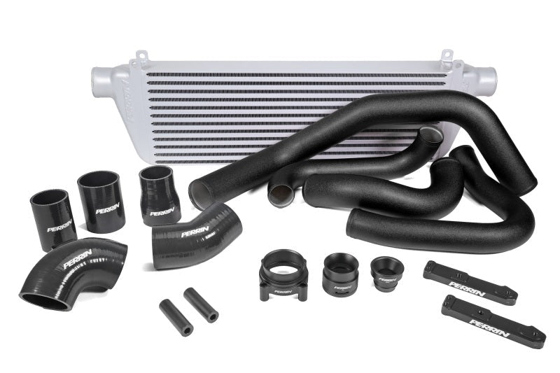 Perrin Front Mount Intercooler Kit 2022 - 2025 WRX - PSP-ITR-441SL/BK - Subimods.com