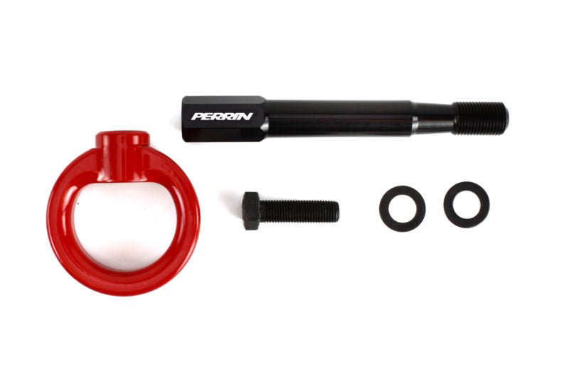 Perrin Front Tow Hook Red 2018 - 2021 WRX / 2018 - 2021 STI / 2013 - 2025 BRZ / 2013 - 2016 FRS / 2017 - 2021 GT86 - PSP - BDY - 235RD - Subimods.com