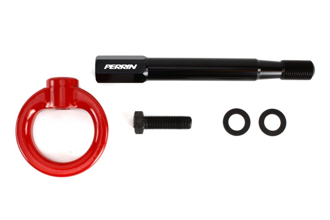 Perrin Front Tow Hook Red 2025 - 2026 Forester - PSP-BDY-238RD - Subimods.com
