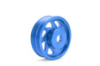 Perrin Lightened Crank Pulley Blue 2002 - 2014 WRX / 2004 - 2021 STI / 1994 - 2009 Legacy / 2004 - 2010 Forester / 2004 - 2013 Forester XT / 1993 - 2011 Impreza / 1995 - 2009 Outback - PSP - ENG - 100BL - Subimods.com