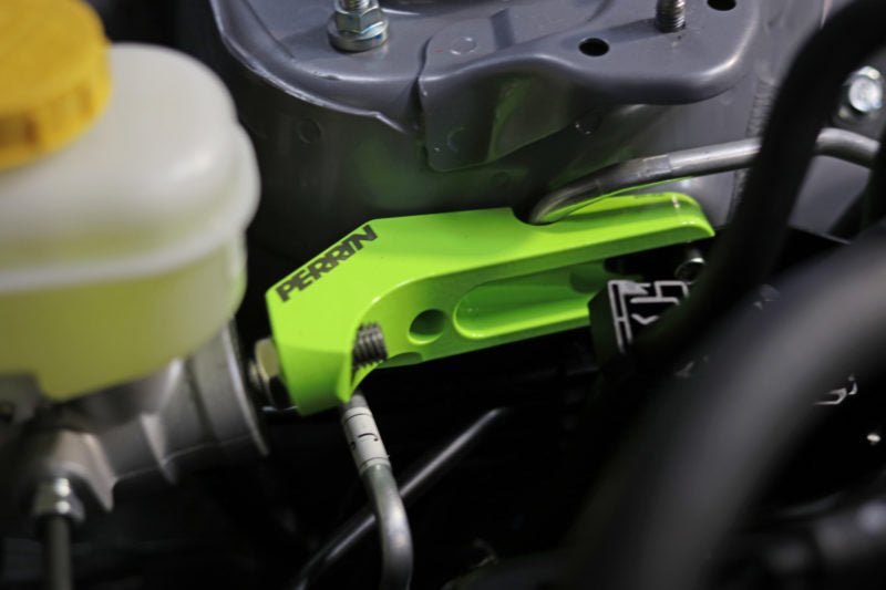 Perrin Master Cylinder Brace Neon Yellow 2013 - 2025 BRZ / 2013 - 2016 FRS / 2017 - 2021 GT86 / 2022 - 2025 GR86 - PSP - BRK - 406NY - Subimods.com