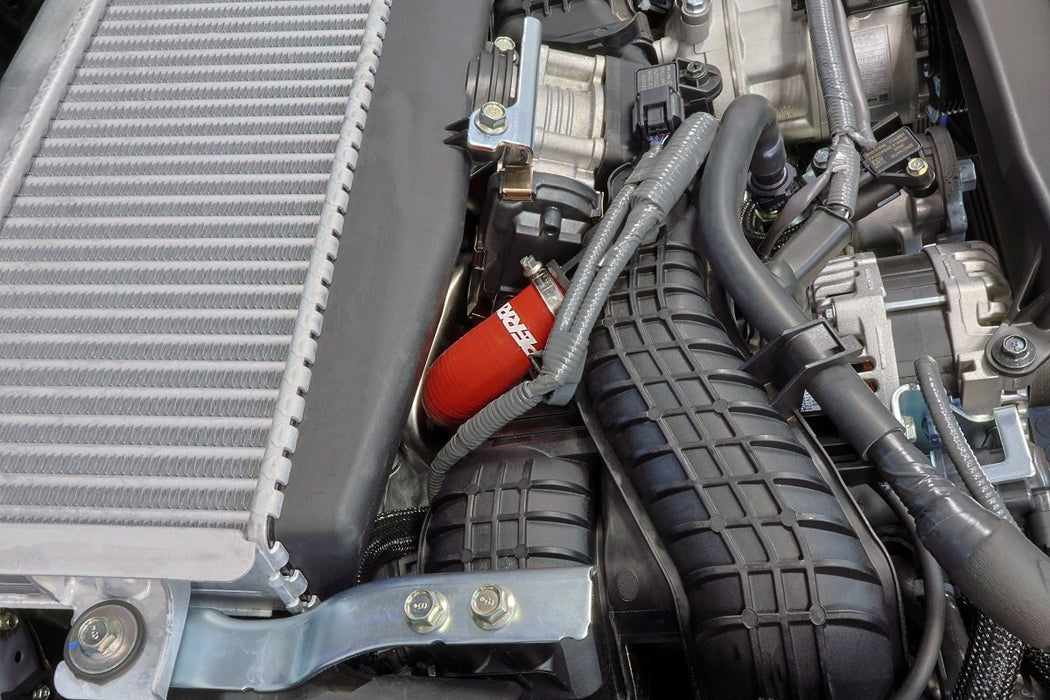 Perrin PCV Hose 2022 - 2025 WRX Red - PSP-PCV-110RD - Subimods.com