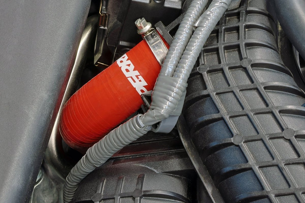 Perrin PCV Hose 2022 - 2025 WRX Red - PSP-PCV-110RD - Subimods.com
