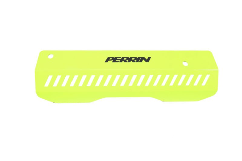 Perrin Pulley Cover Neon Yellow 2017 - 2025 Impreza / 2018 - 2025 Crosstrek / 2020 - 2025 Legacy Non Turbo / 2020 - 2025 Outback Non Turbo - PSP - ENG - 154NY - Subimods.com