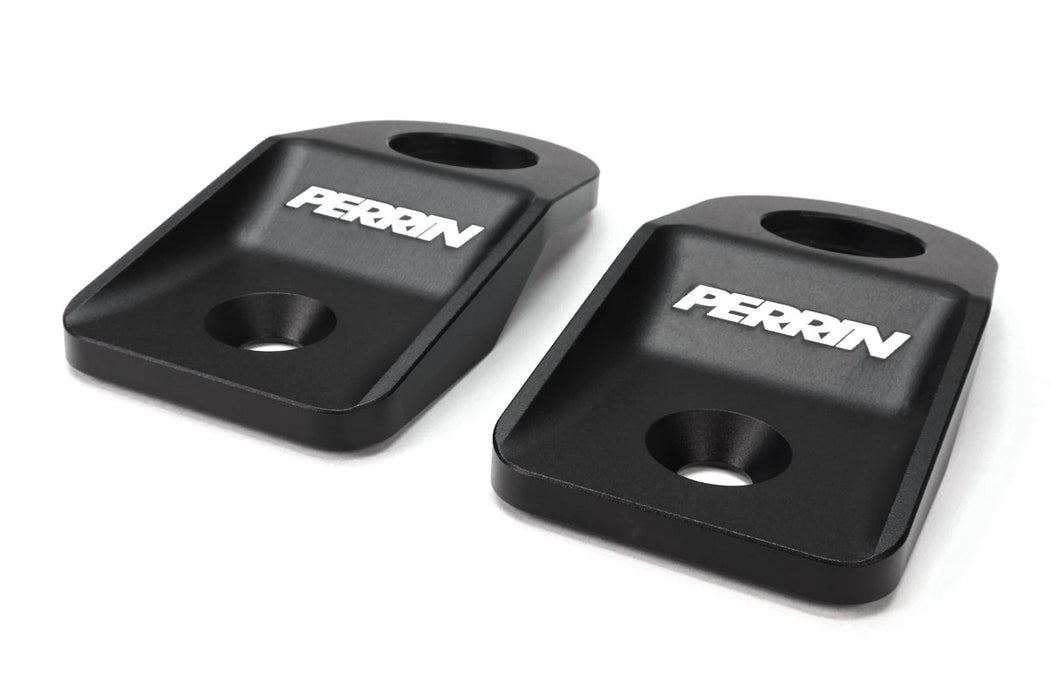 Perrin Radiator Stays Black 2008 - 2014 WRX / 2008 - 2014 STI / 2008 - 2010 Outback / 2008 - 2011 Impreza - PSP-ENG-522BK - Subimods.com