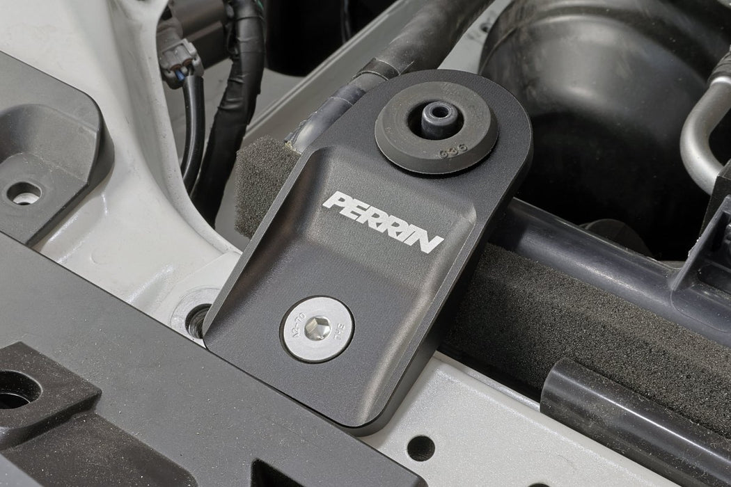 Perrin Radiator Stays Black 2008 - 2014 WRX / 2008 - 2014 STI / 2008 - 2010 Outback / 2008 - 2011 Impreza - PSP-ENG-522BK - Subimods.com