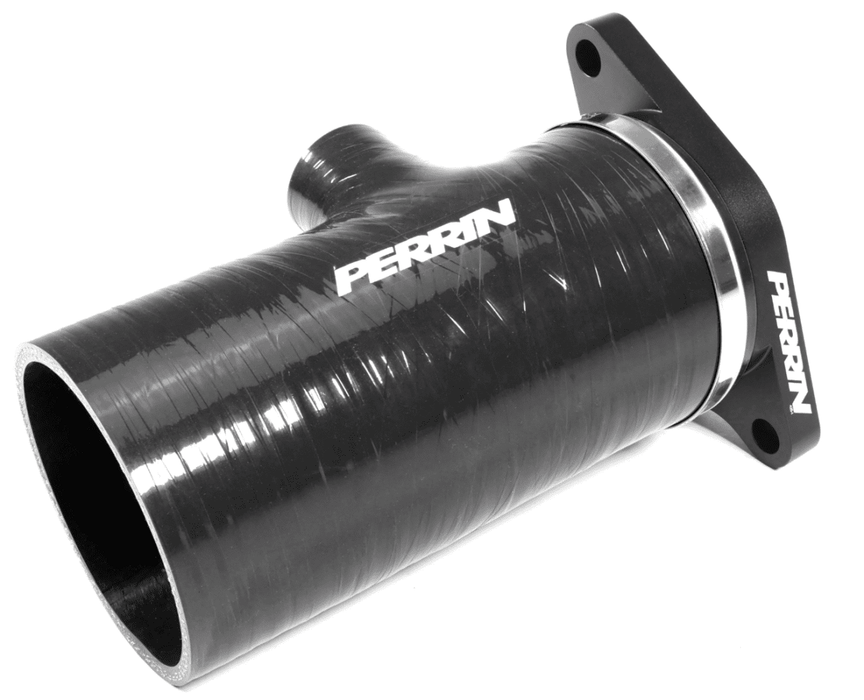 Perrin Short Turbo Inlet Hose 2022 - 2025 WRX Black - PSP-INT-428BK - Subimods.com
