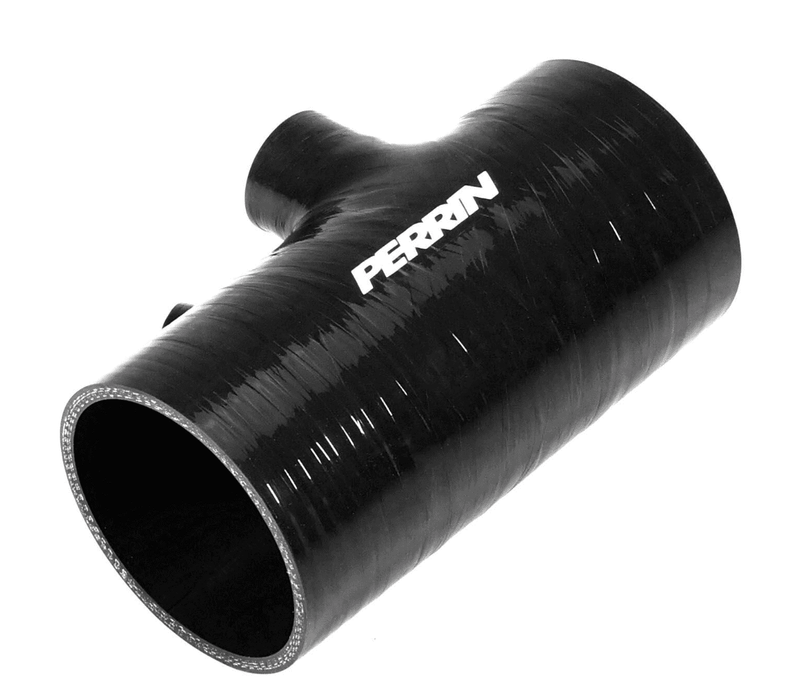 Perrin Short Turbo Inlet Hose 2022 - 2025 WRX Black - PSP-INT-428BK - Subimods.com