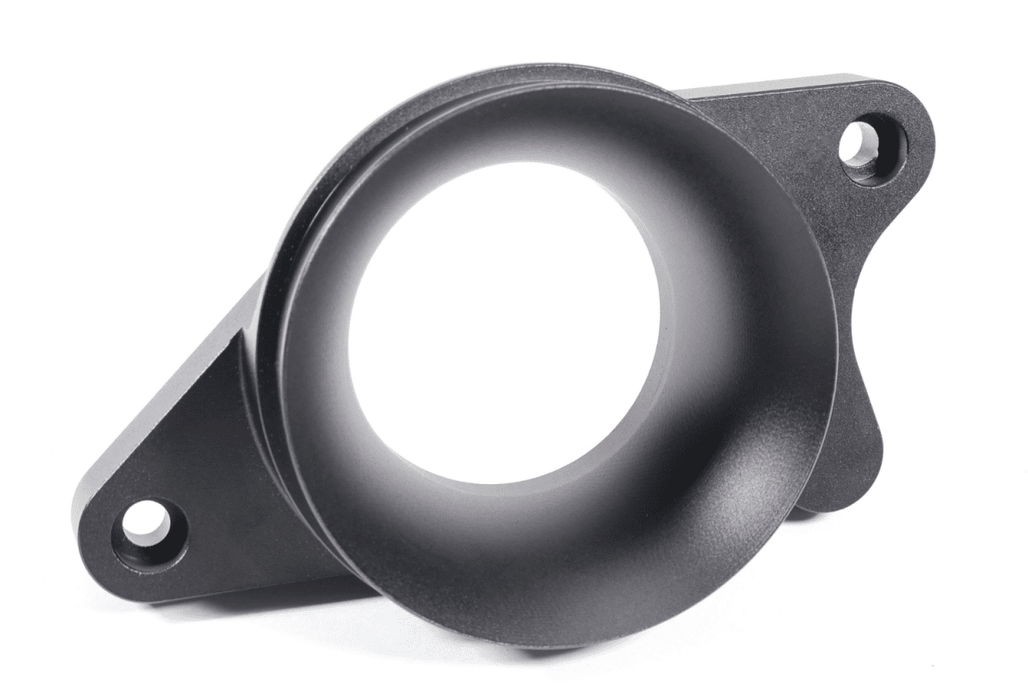 Perrin Short Turbo Inlet Hose 2022 - 2025 WRX Red - PSP-INT-428RD - Subimods.com