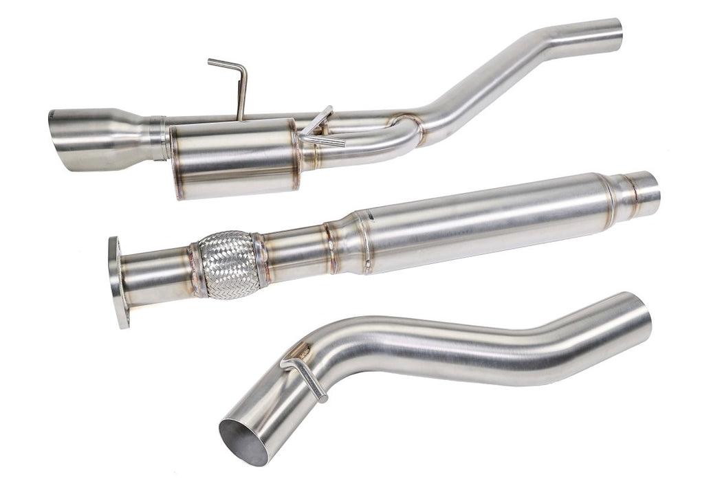 Perrin Single Exit Catback Exhaust 2022 - 2025 WRX - PSP - EXT - 354 - Subimods.com
