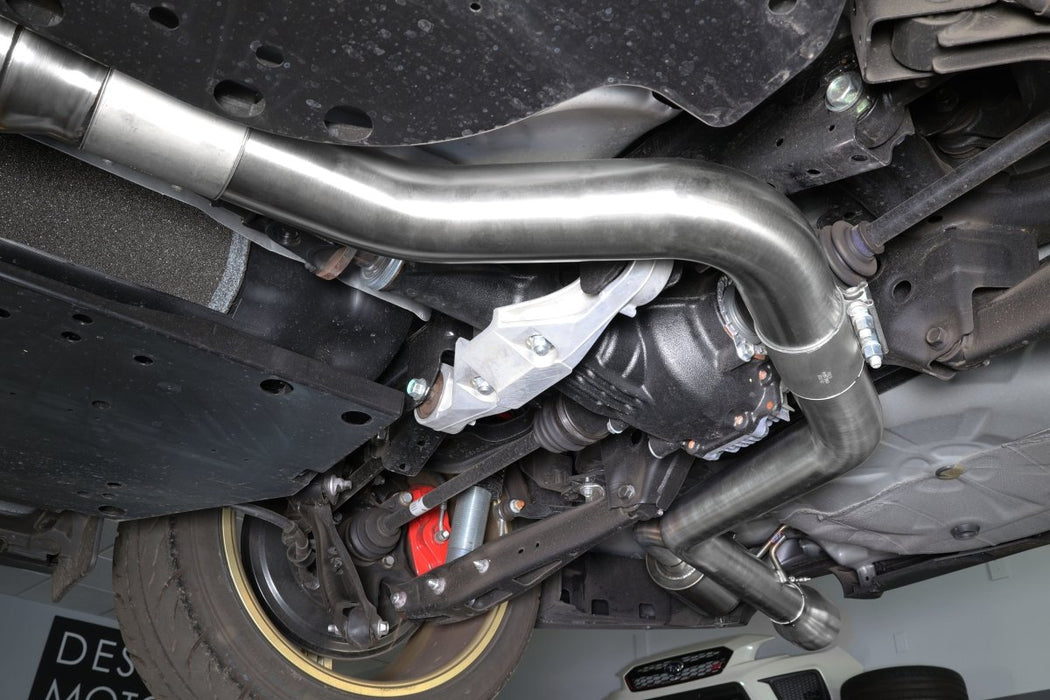 Perrin Single Exit Catback Exhaust 2022 - 2025 WRX - PSP - EXT - 354 - Subimods.com