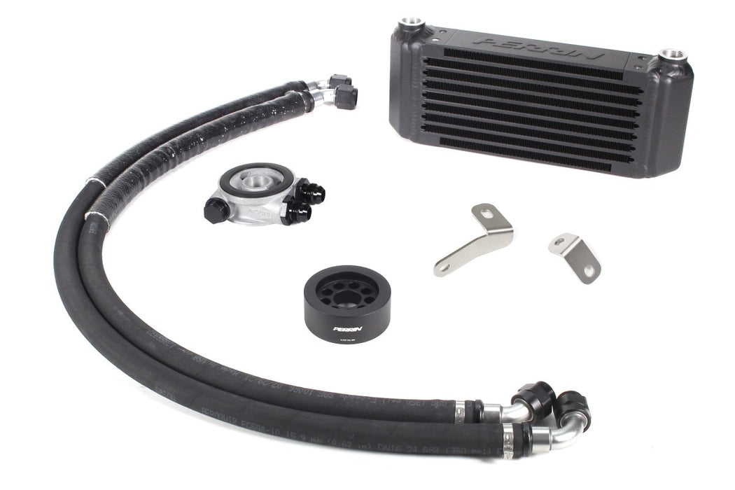 Perrin Thermostatic Oil Cooler Kit Black 2022 - 2024 WRX CVT - PSP - OIL - 116 - Subimods.com