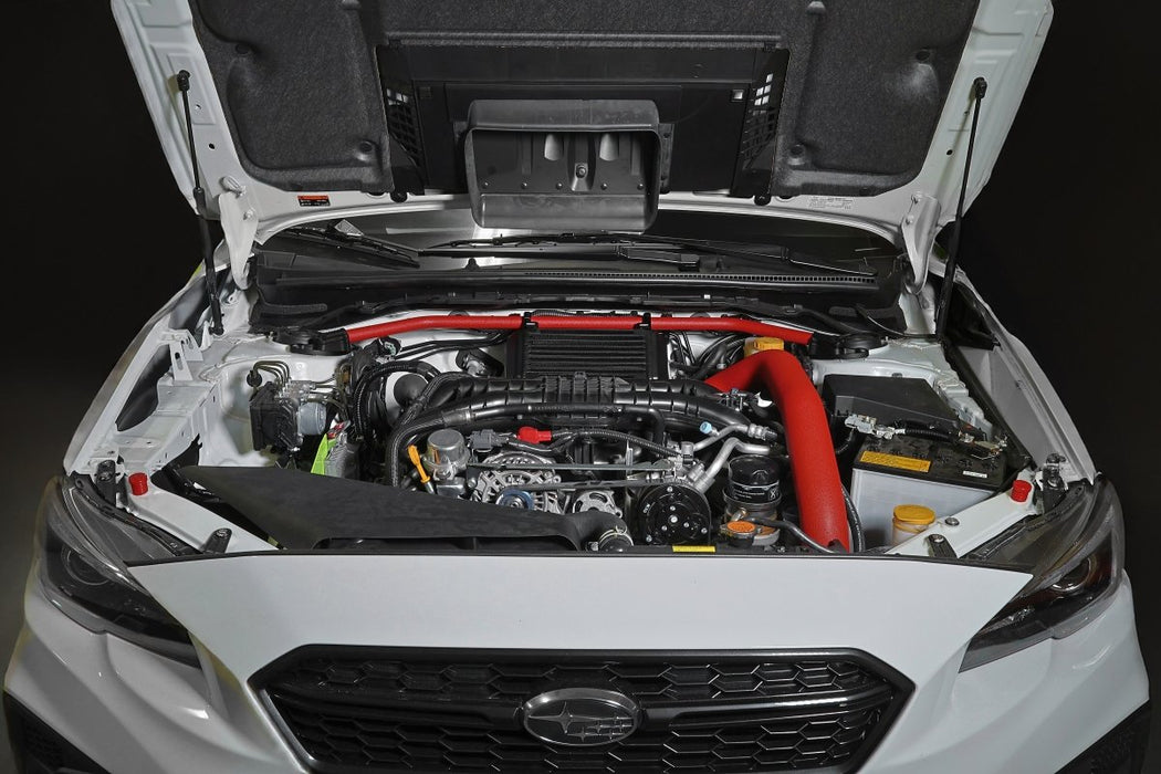 Perrin Top Mount Oil Cooler Kit Black 2015 - 2024 WRX - PSP - OIL - 151 - Subimods.com