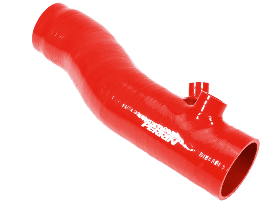 Perrin Turbo Inlet Hose 2022 - 2025 WRX Red - PSP-INT-427RD - Subimods.com