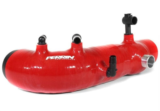 Perrin Turbo Inlet Hose Red 2002 - 2007 WRX / 2004 - 2021 STI / 2004 - 2008 Forester XT - PSP - INT - 401RD - Subimods.com