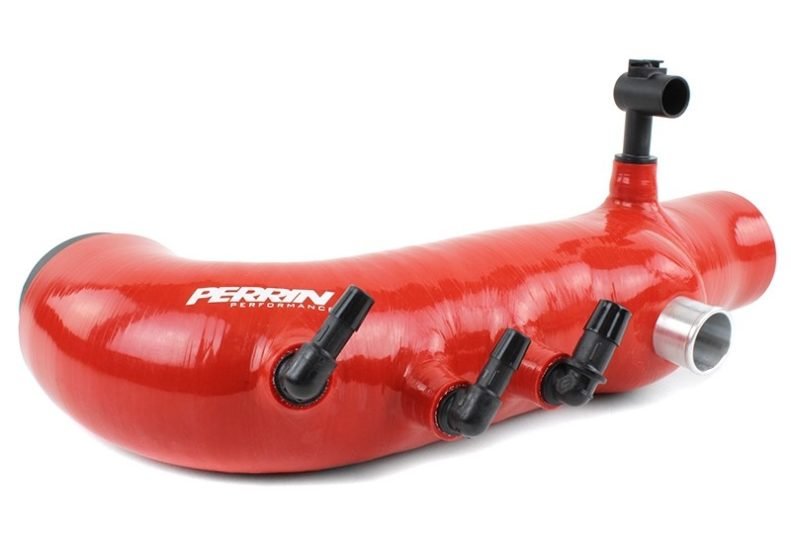 Perrin Turbo Inlet Hose Red 2008 - 2014 WRX / 2005 - 2009 LGT / 2005 - 2009 Outback XT / 2009 - 2013 Forester XT - PSP - INT - 421RD - Subimods.com