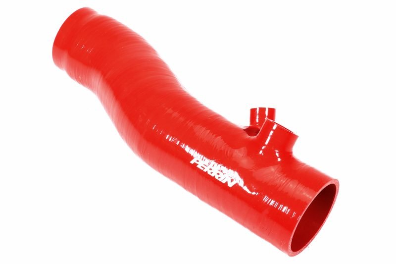 Perrin Turbo Inlet Hose w/ Nozzle Red 2022 - 2024 WRX Version 1 Fitment / 2019 - 2025 Ascent / 2020 - 2025 Legacy / 2020 - 2025 Outback XT - PSP - INT - 425RD - Subimods.com