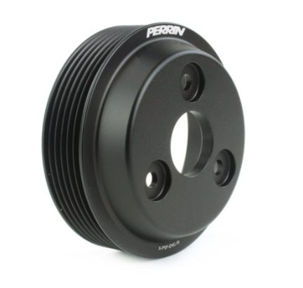 Perrin Water Pump Pulley Black 2022 - 2024 BRZ / 2022 - 2024 GR86 - PSP - ENG - 113BK - Subimods.com