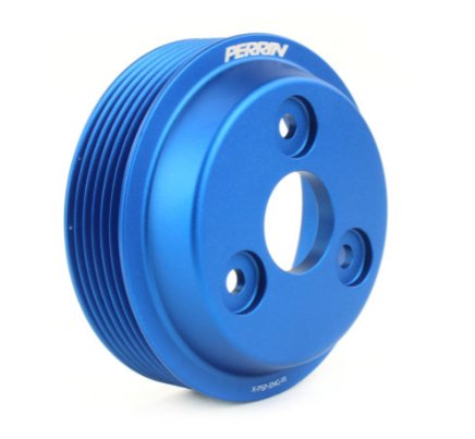 Perrin Water Pump Pulley Blue 2022 - 2024 BRZ / 2022 - 2024 GR86 - PSP - ENG - 113BL - Subimods.com