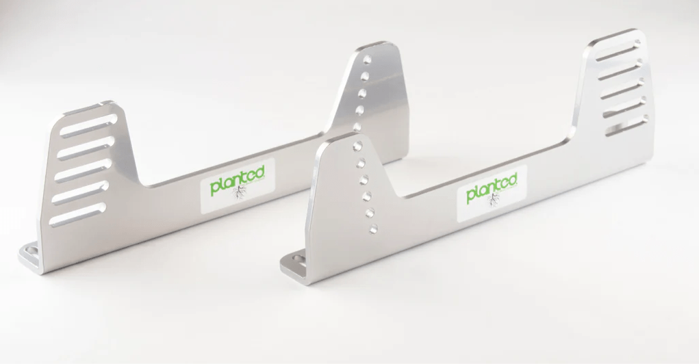Planted Technology Aluminum 90 Degree Universal Side Mount Set Grey - PA90SM - G - Subimods.com