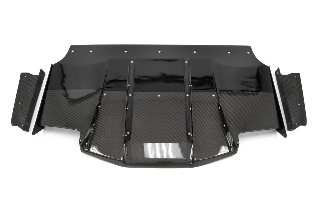 OLM Half Carbon VA Style Rear Diffuser 2015-2021 WRX / STI