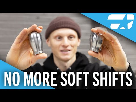 Overtake Weighted Tear Drop Shift Knob w/ Raw Finish Most