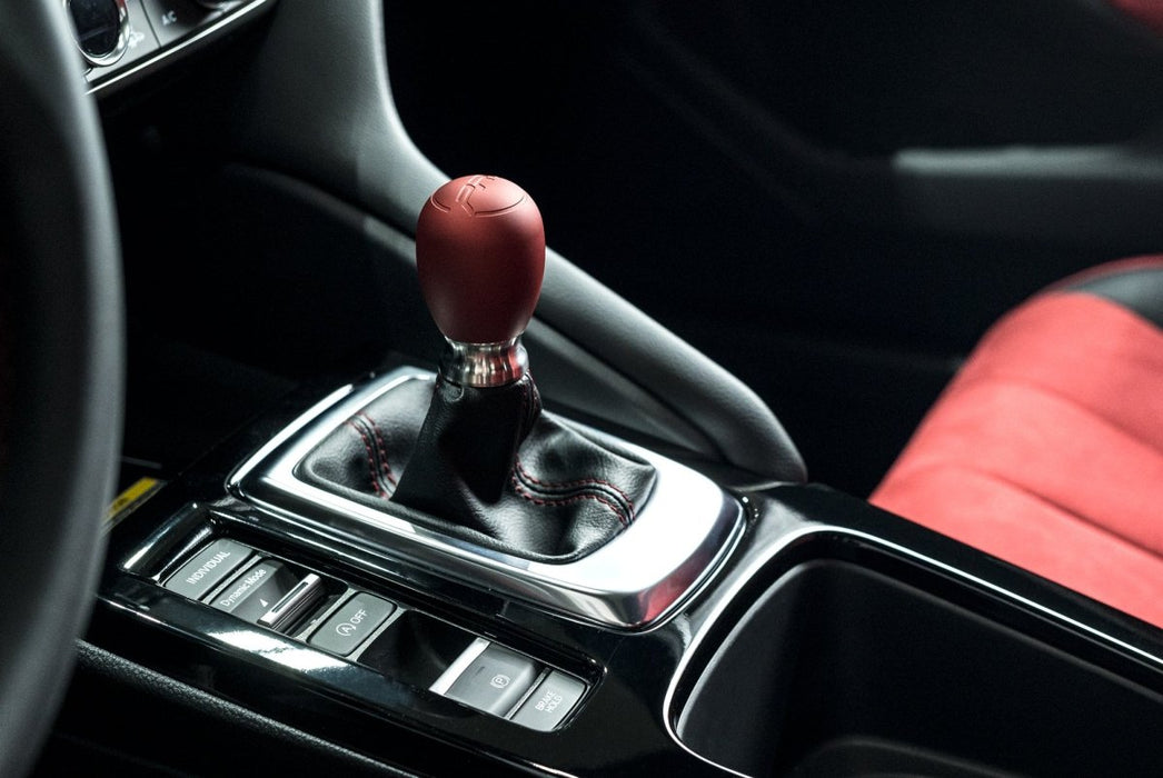 PRL Motorsports Adjustable Shift Knob and Collar Kit Aluminum Red Honda Models - PRL-KNOB-KIT-ALU-RED - Subimods.com