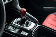 PRL Motorsports Adjustable Shift Knob and Collar Kit Aluminum Red Honda Models - PRL-KNOB-KIT-ALU-RED - Subimods.com