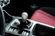 PRL Motorsports Adjustable Shift Knob and Collar Kit Delrin White Honda Models - PRL-KNOB-KIT-DEL-WHT - Subimods.com